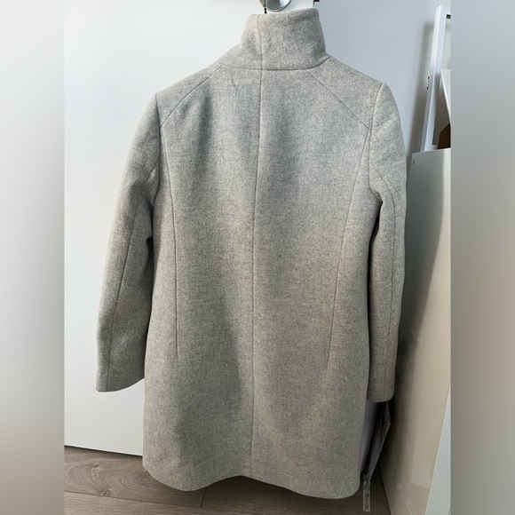 Wilfred XS Cocoon Coat - Heather Grey - Picture 2 of 3